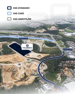 Industrial Moran – bodegas industriales en venta con acceso inmediato a la VAS y vías para transporte pesado