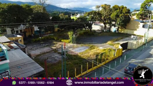 Terreno en renta KM 34 Carretera Interamericana – 1,929 m² – Santa Lucía Milpas Altas